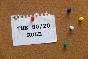 80/20 rule of fundraising
